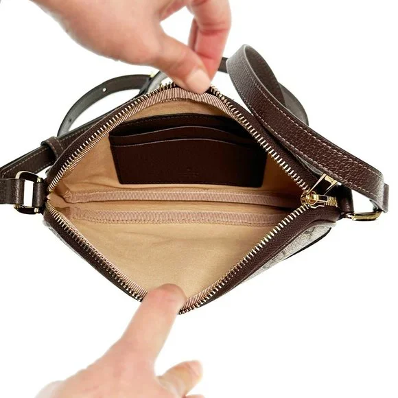 Gucci Ophidia GG Supreme Mini Cross Body Bag - Picture 6 of 8